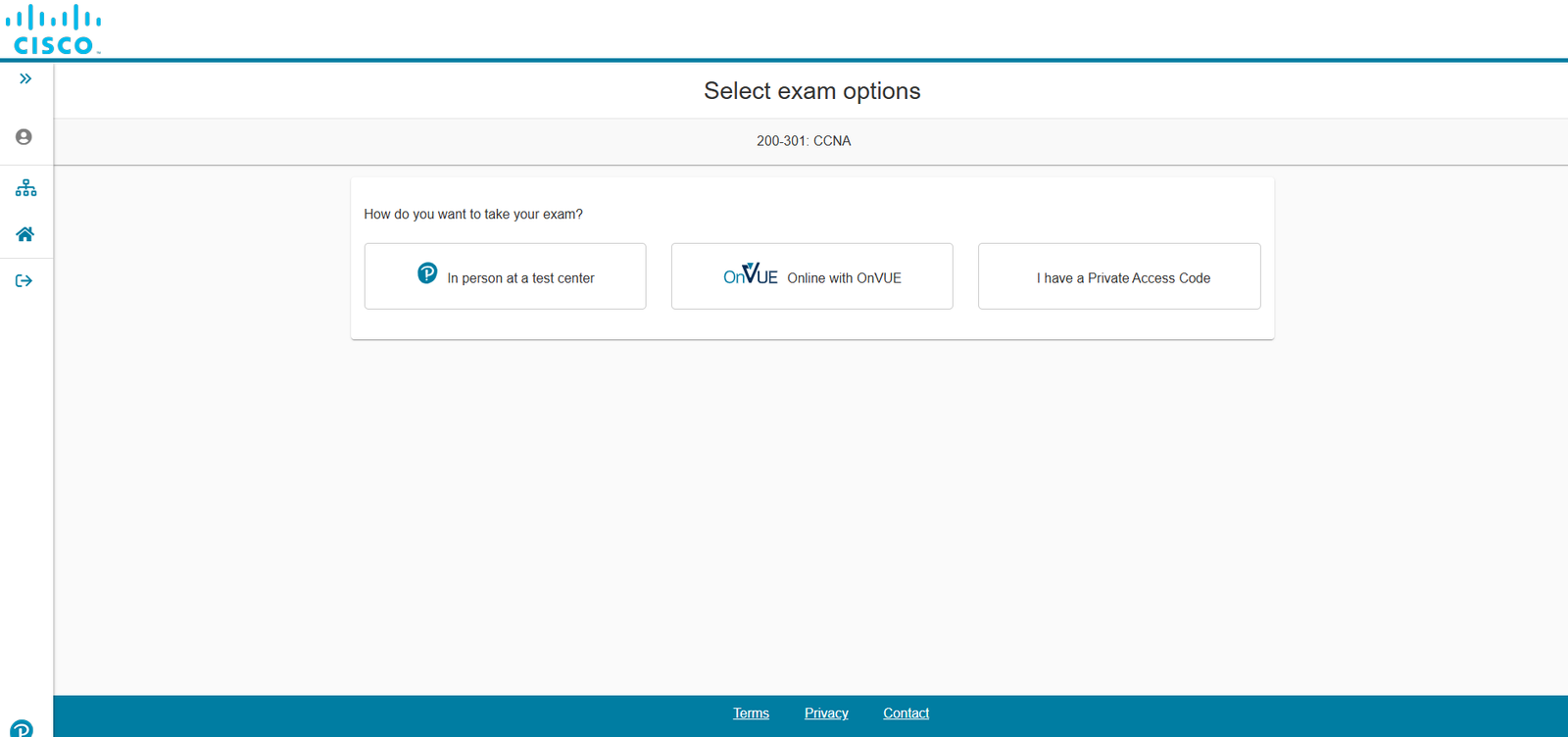 Cisco Step 3 Screenshot